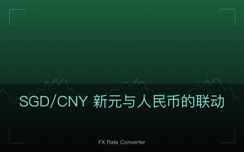 SGD/CNY 新元与人民币的联动